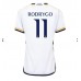 Tanie Strój piłkarski Real Madrid Rodrygo Goes #11 Koszulka Podstawowej dla damskie 2023-24 Krótkie Rękawy